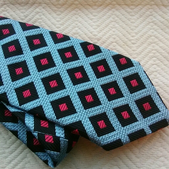 Rare Duchamp London UK Luxury Jacquard Silk Tie - Picture 8 of 8